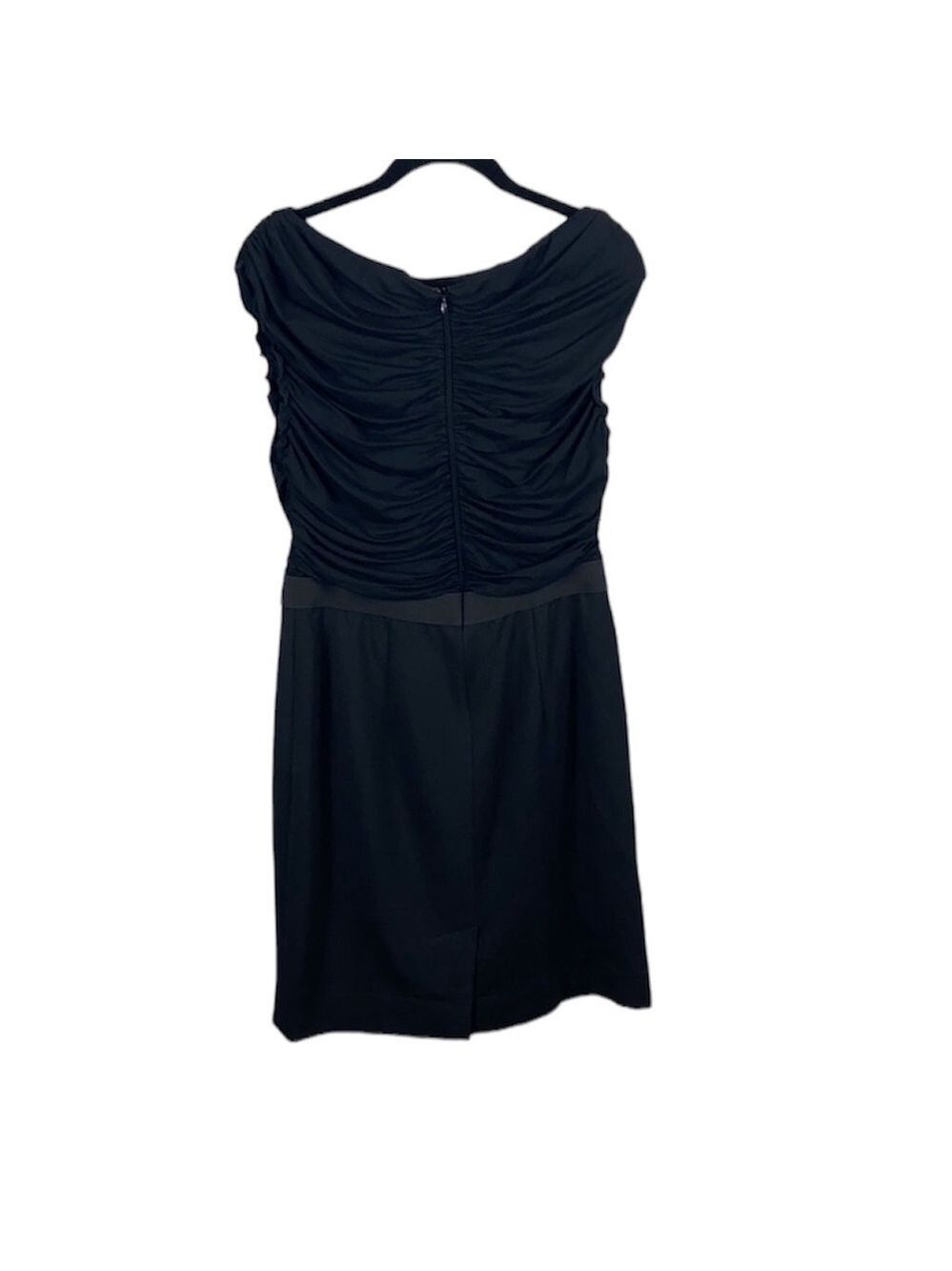 Shoshanna Cap Sleeve Ruched Sheath dress Size 10 - Picture 8 of 10